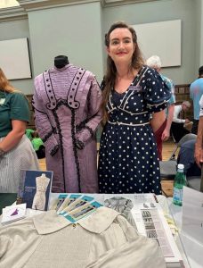 Katie from Blandford Fashion Museum